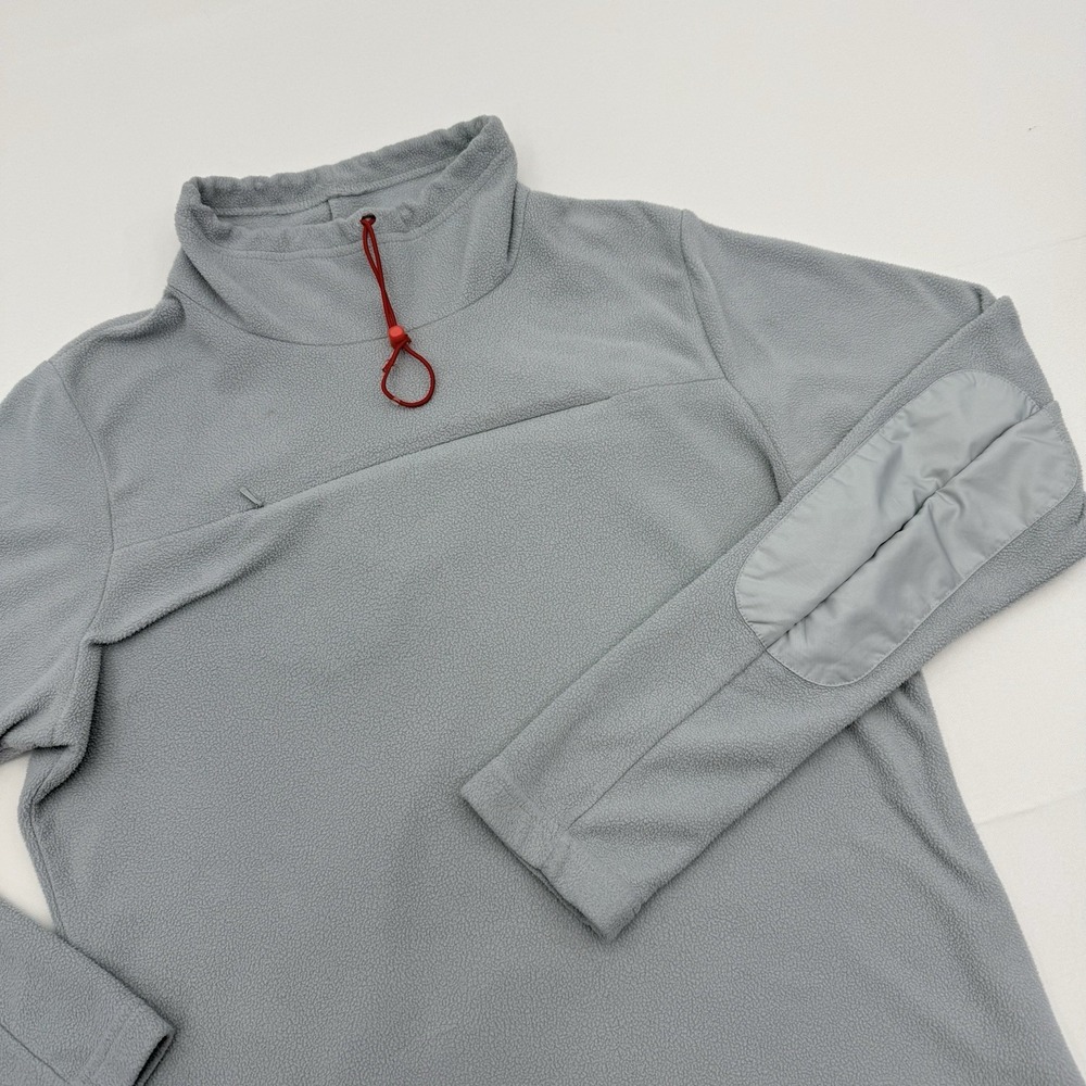 Nike ACG Thermal Layer 2 Fleece Sweatshirt Womens Medium Pullover Pocket Gray